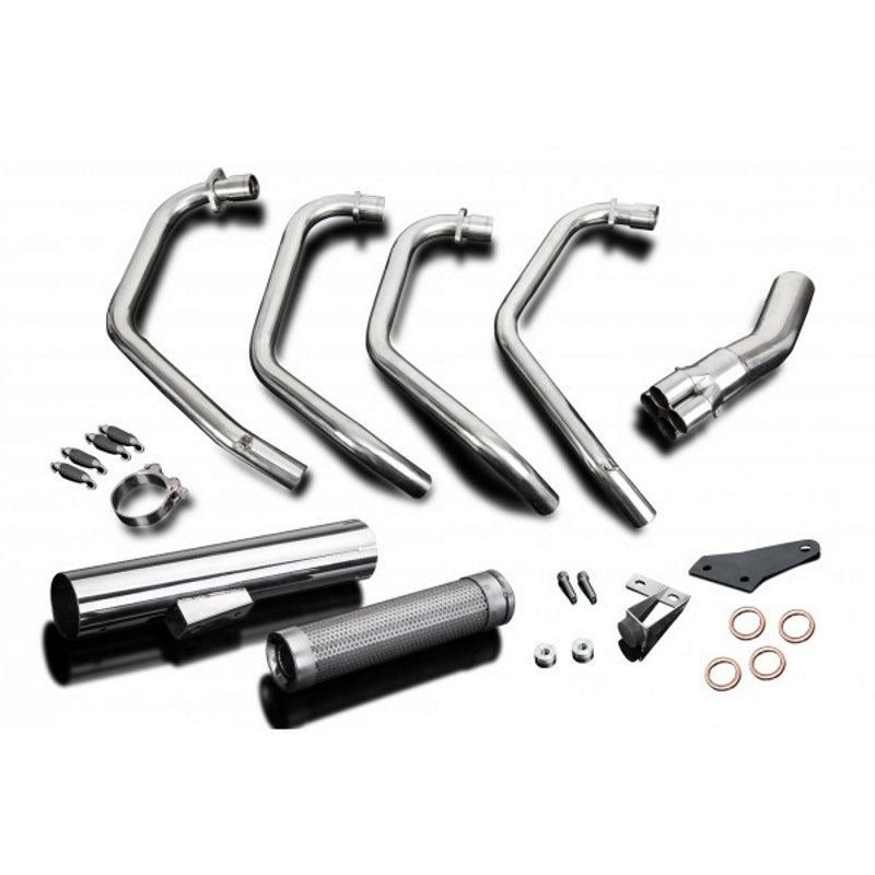 Honda CB750 F2 SOHC 77-78 4-1 Classic Straight Stainless Steel Full Exhaust System