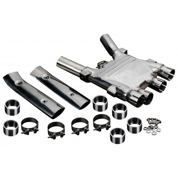 Yamaha XJR1200/1300 95-06 Stainless Steel Exhaust Collector Box
