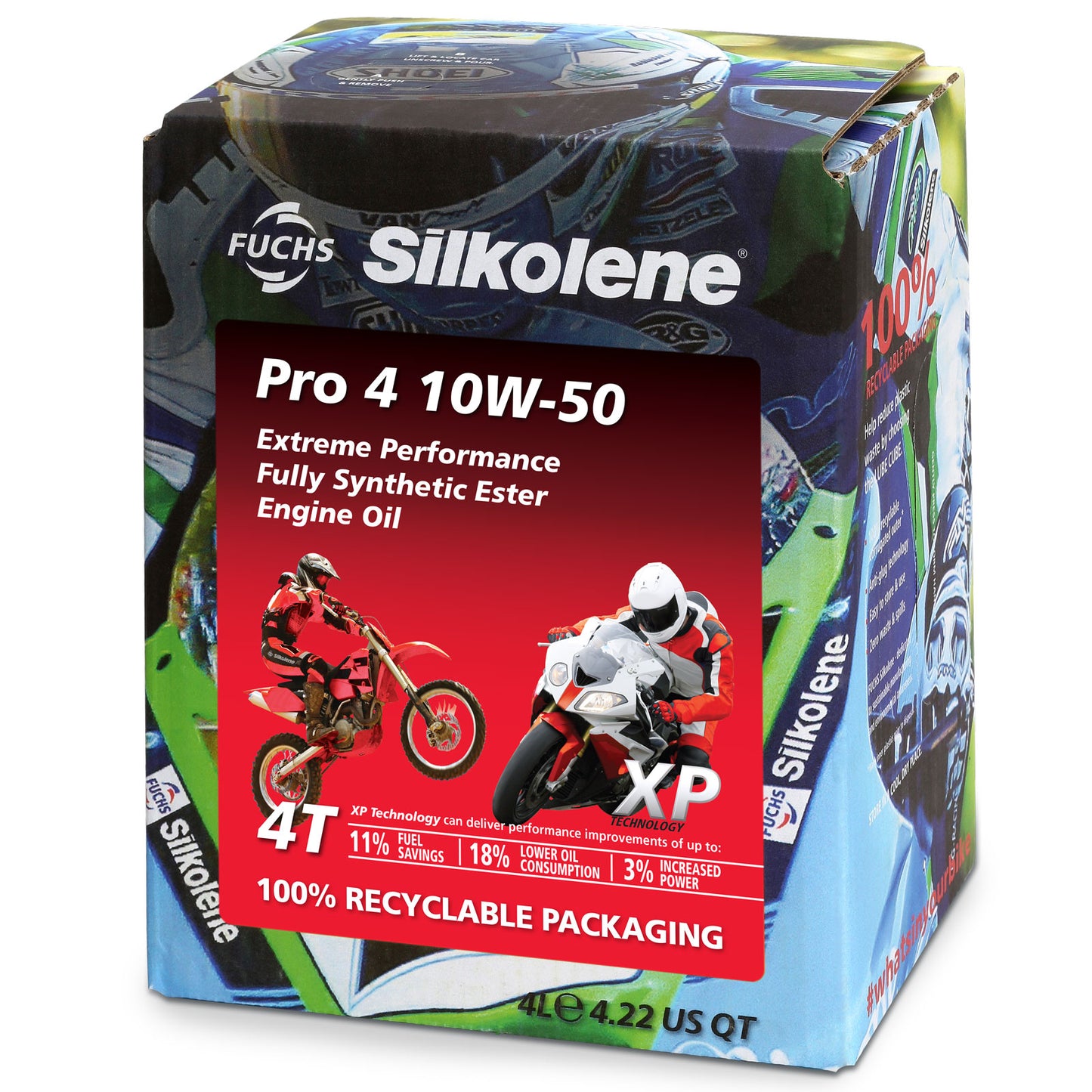 Silkolene Pro 4 10w50 XP 4 Litre