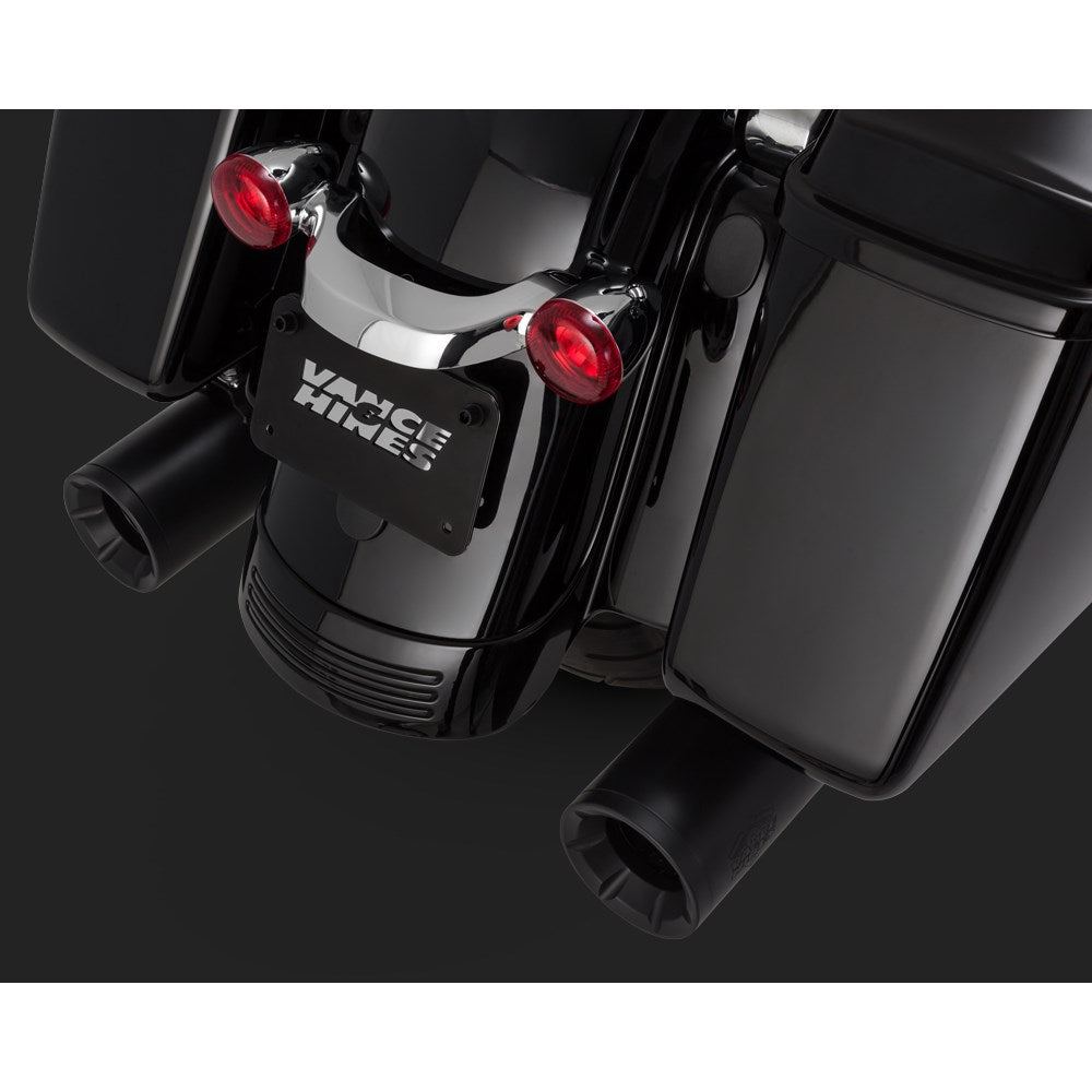 Harley-Davidson FLHR FLHRC 95-20 Vance & Hines Eliminator 400 Slip-on Exhaust Black