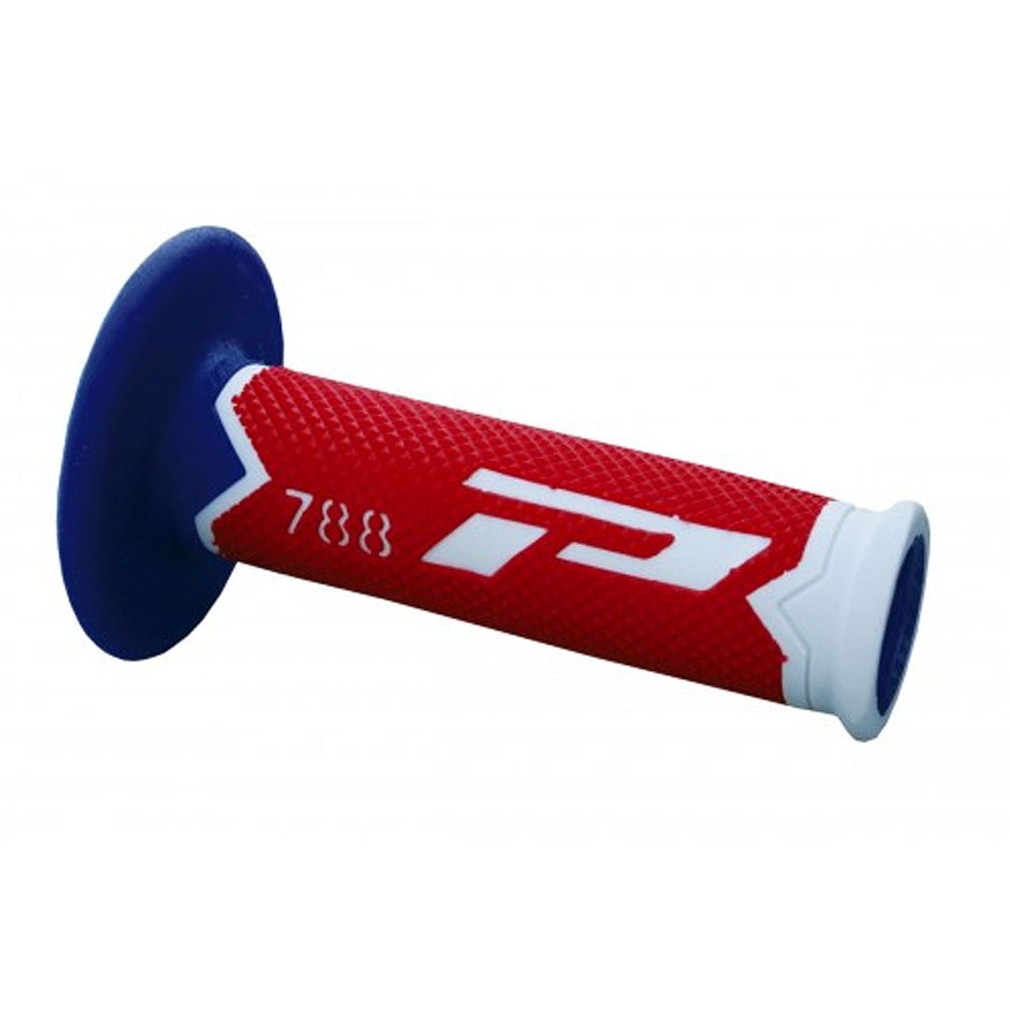 ProGrip 788 MX Grips 115mm White / Red / Blue