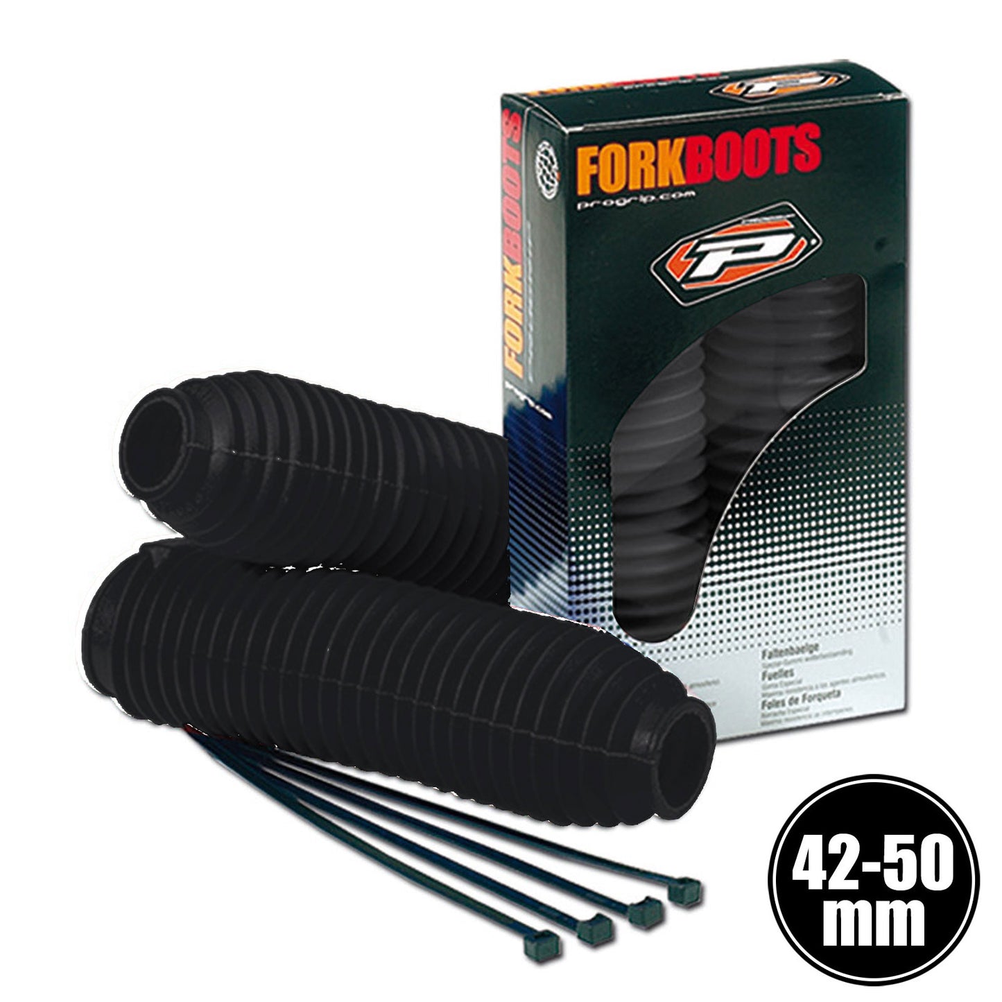 ProGrip Fork Gaiters 42-50mm Black