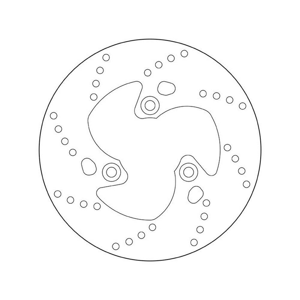 68B40721 Brembo Fixed Front Brake Disc