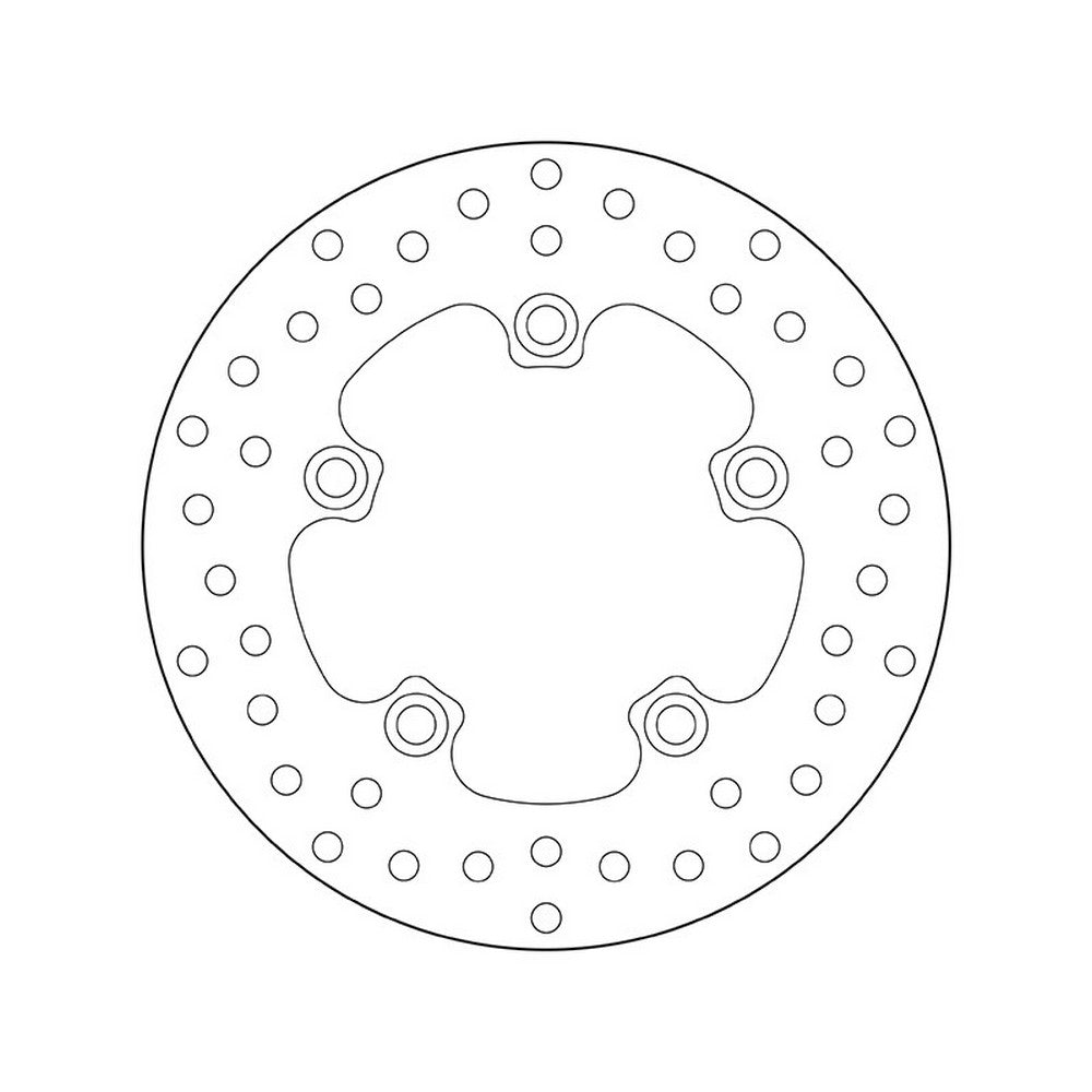 68B40728 Brembo Fixed Front Brake Disc