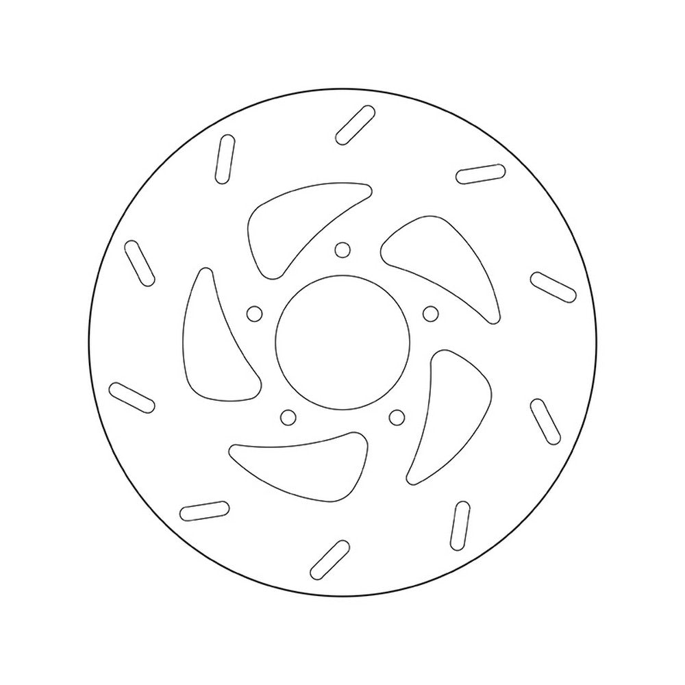 68B40730 Brembo Fixed Rear Brake Disc