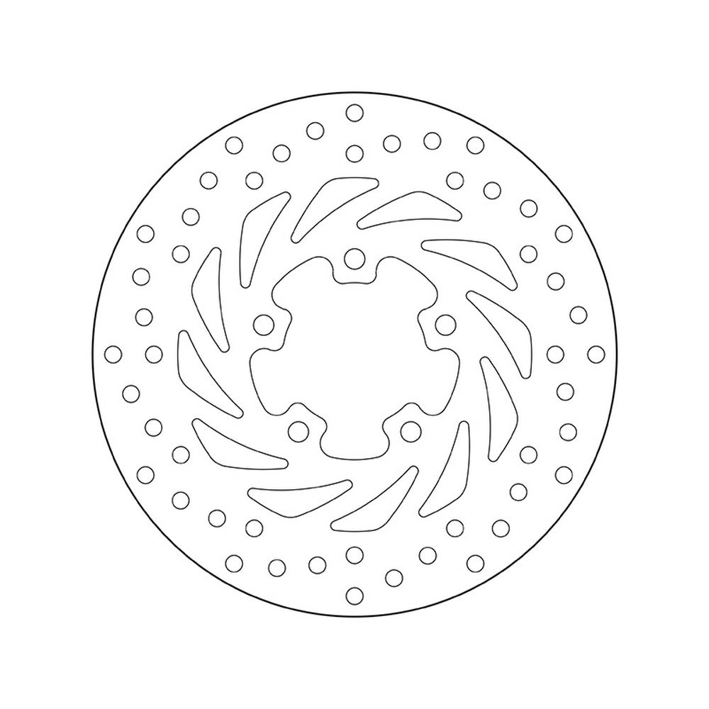 68B40732 Brembo Fixed Rear Brake Disc