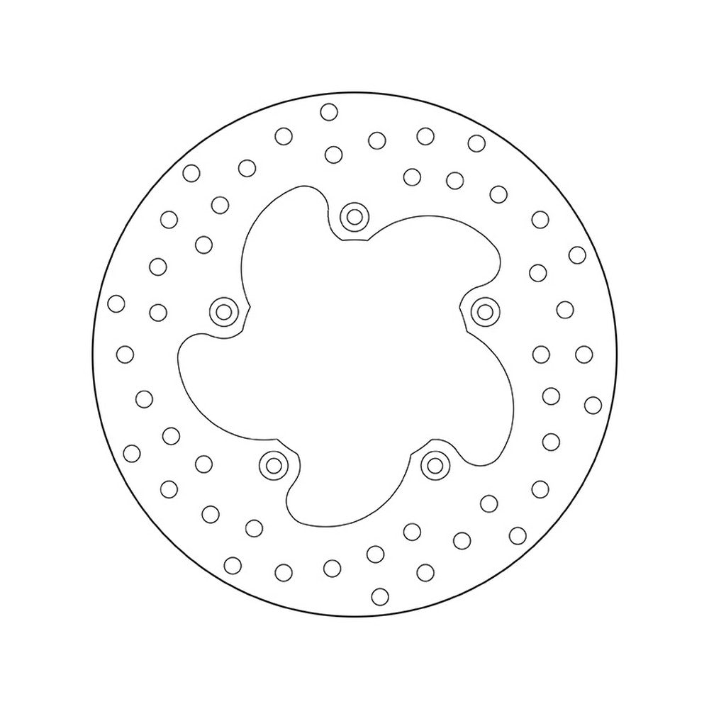 68B40736 Brembo Fixed Rear Brake Disc