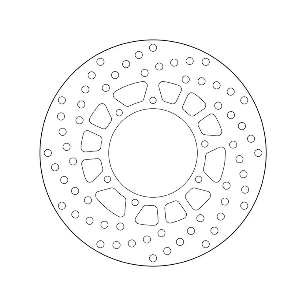 68B40742 Brembo Fixed Rear Brake Disc