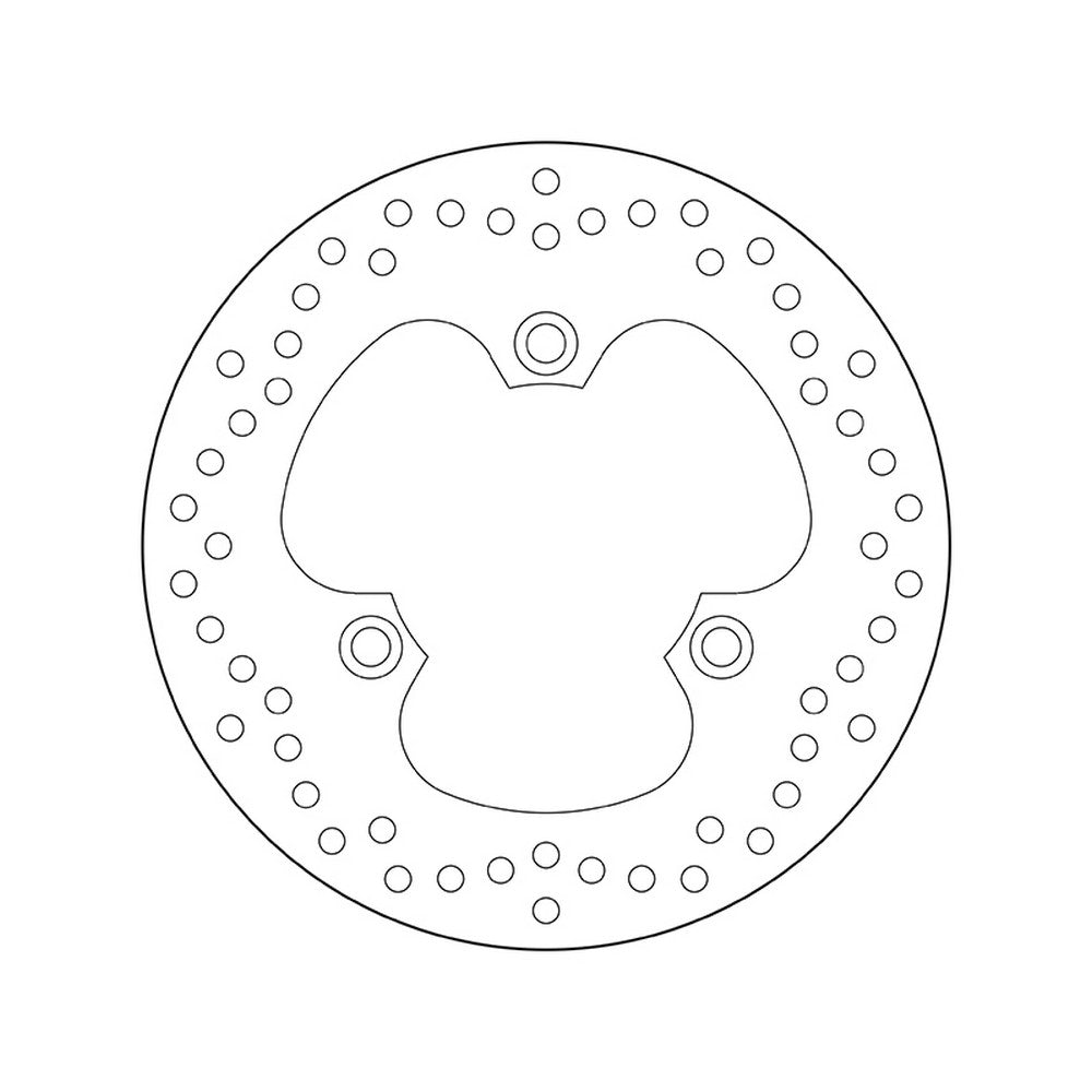 68B40743 Brembo Fixed Rear Brake Disc