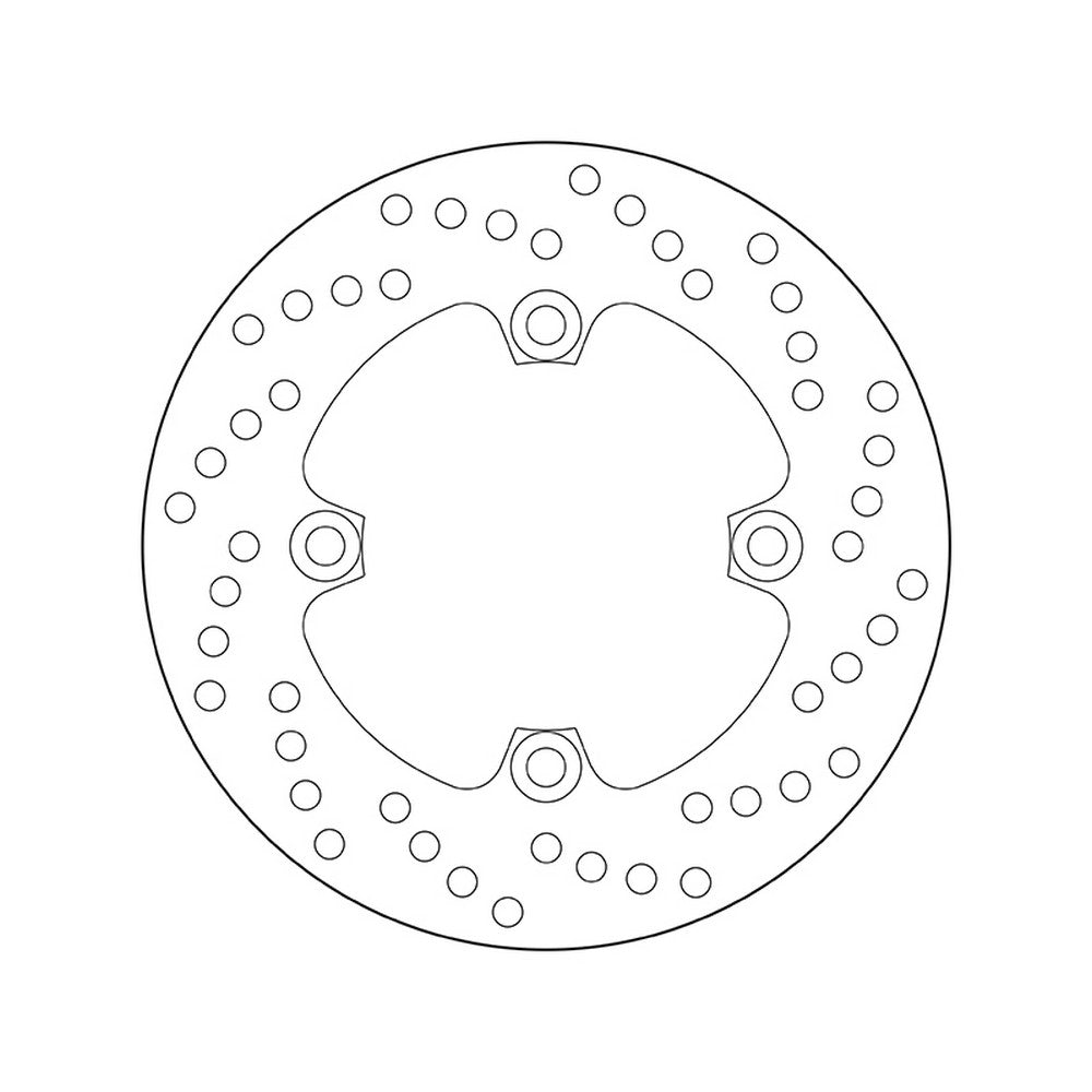 68B40747 Brembo Fixed Rear Brake Disc