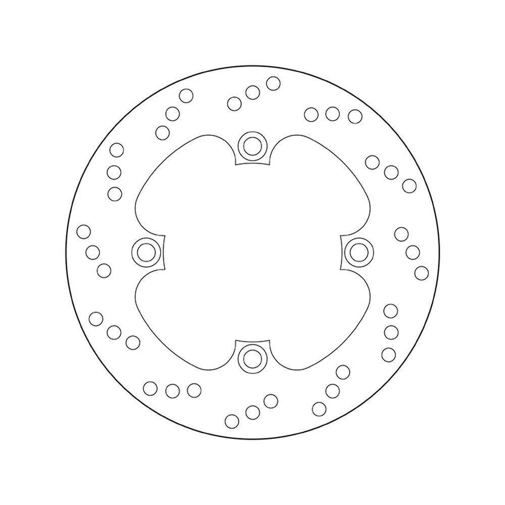 68B40749 Brembo Fixed Rear Brake Disc