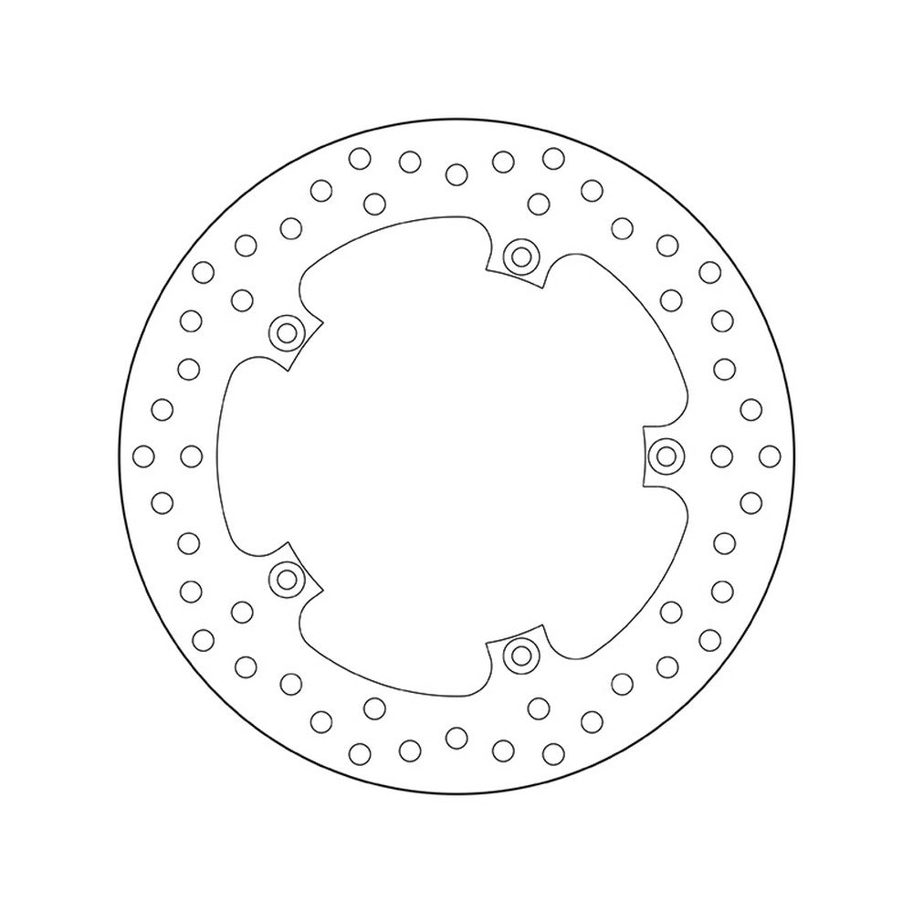 68B40751 Brembo Fixed Rear Brake Disc