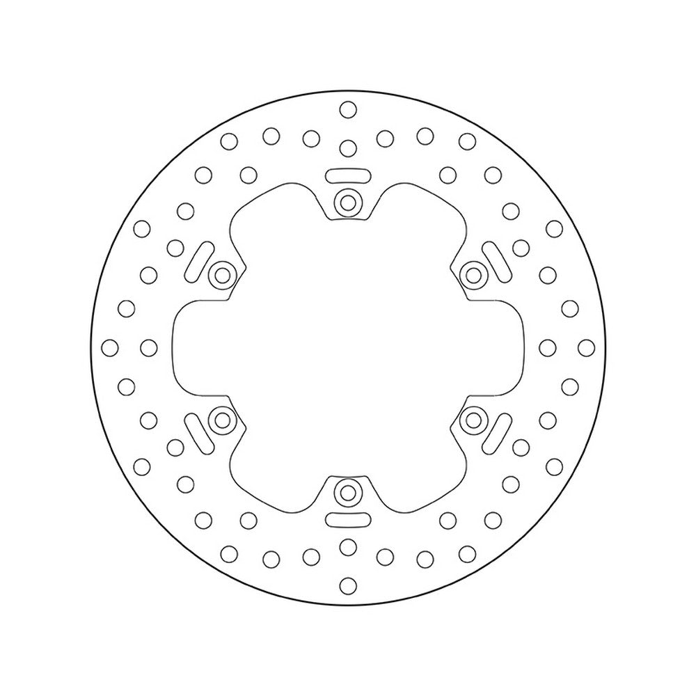 68B40753 Brembo Fixed Rear Brake Disc