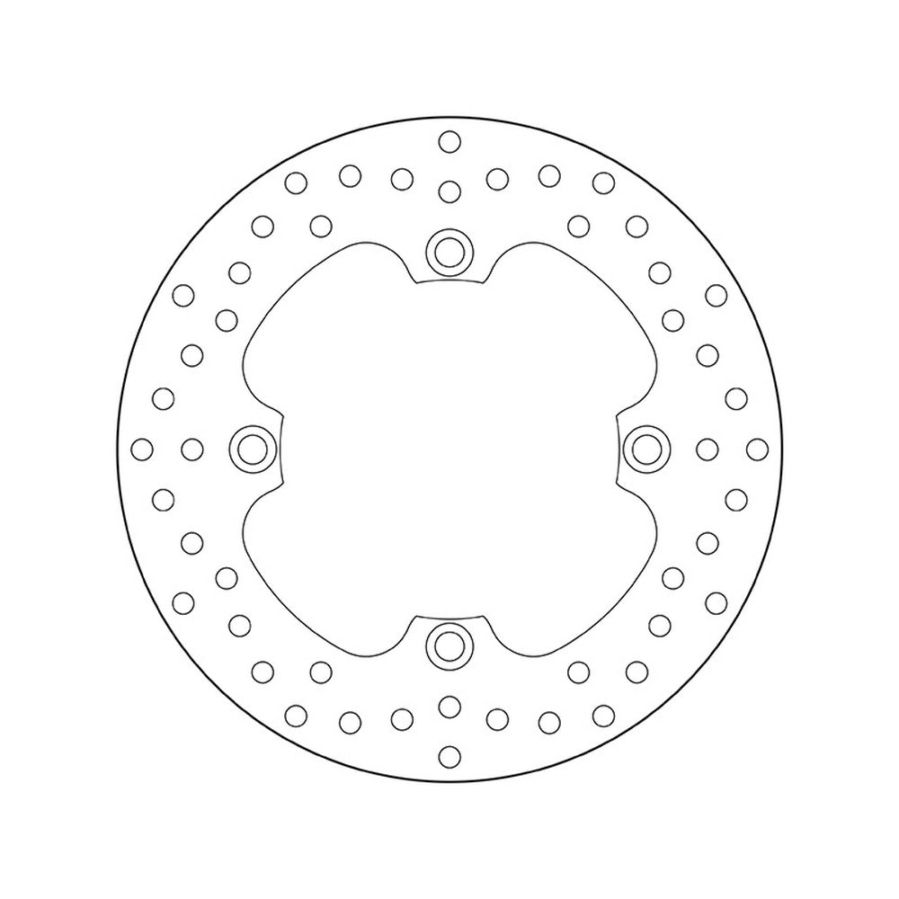 68B40754 Brembo Fixed Rear Brake Disc