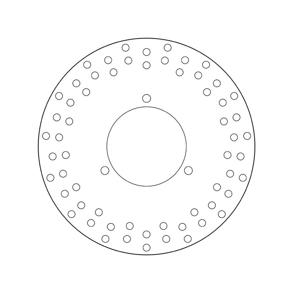 68B40762 Brembo Fixed Rear Brake Disc