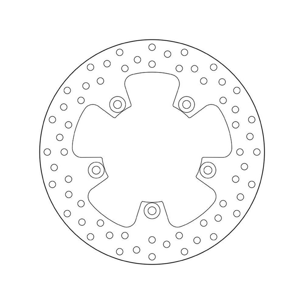 68B40768 Brembo Fixed Rear Brake Disc