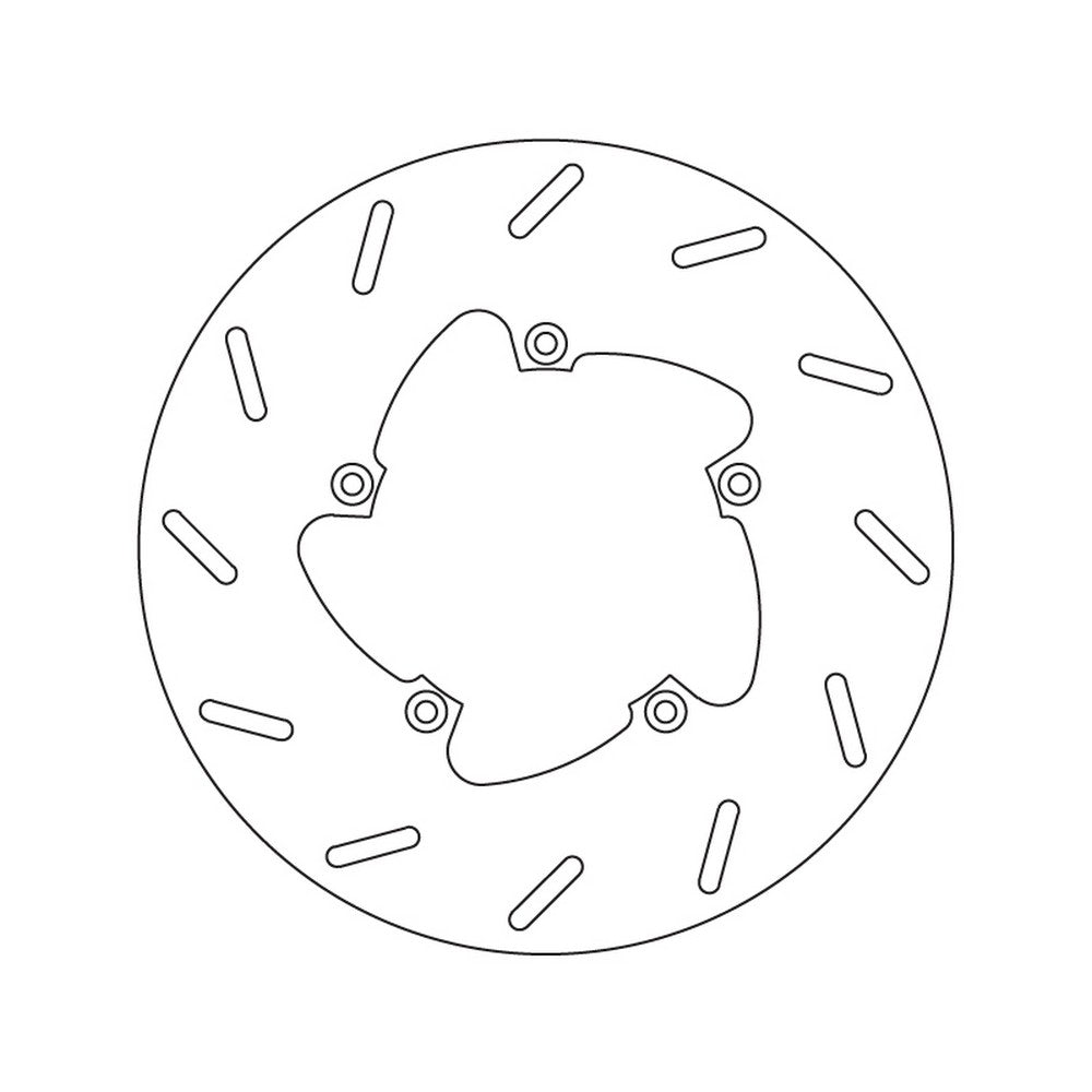 68B40773 Brembo Fixed Rear Brake Disc