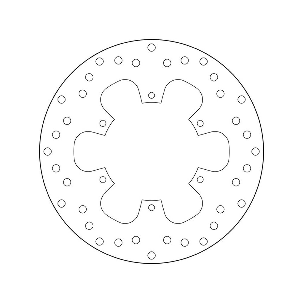 68B40774 Brembo Fixed Rear Brake Disc
