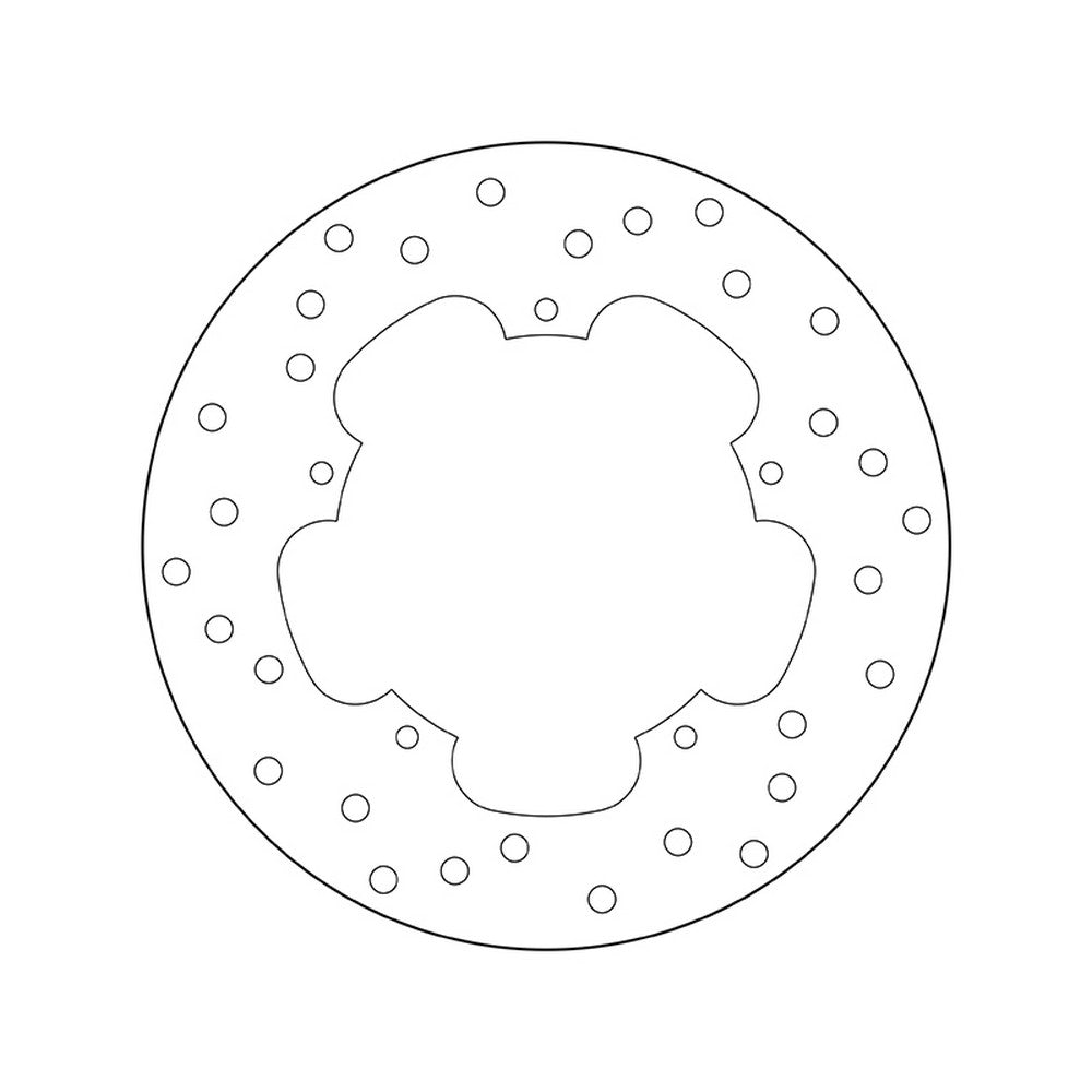 68B40776 Brembo Fixed Rear Brake Disc