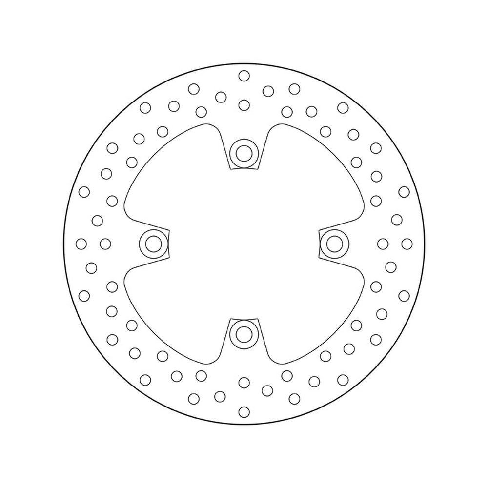 68B40779 Brembo Fixed Rear Brake Disc