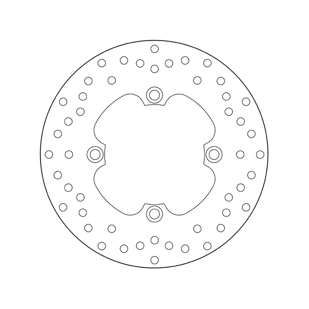 68B40780 Brembo Fixed Rear Brake Disc