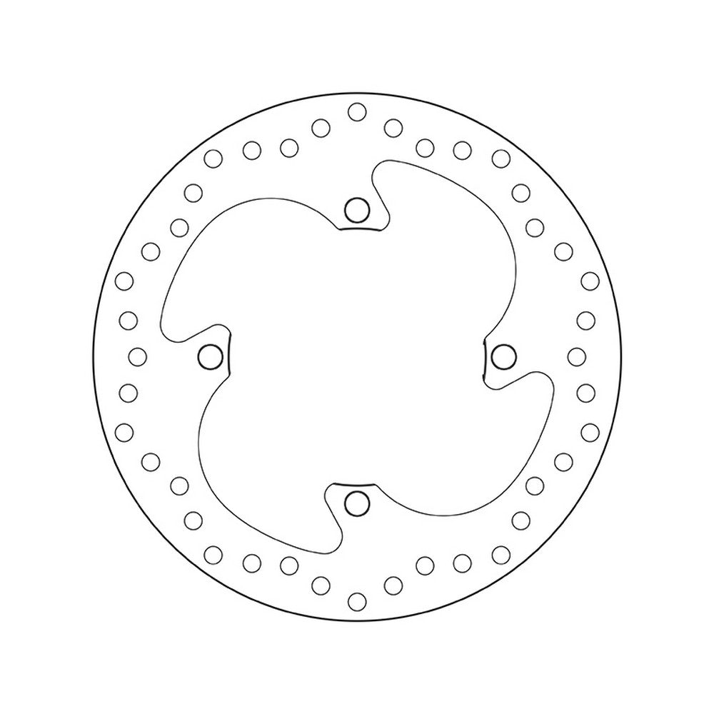 68B40782 Brembo Fixed Rear Brake Disc