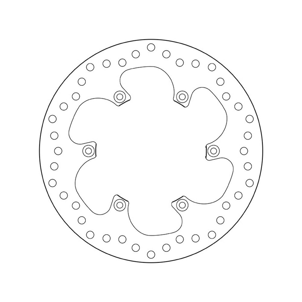 68B40784 Brembo Fixed Rear Brake Disc
