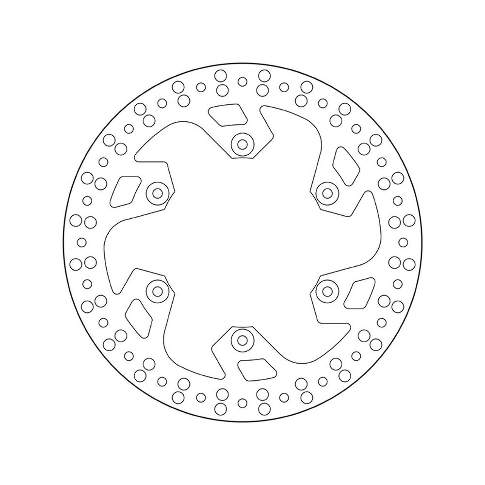 68B40790 Brembo Fixed Rear Brake Disc