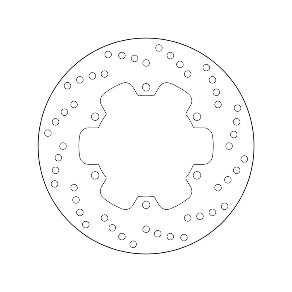 68B40791 Brembo Fixed Rear Brake Disc