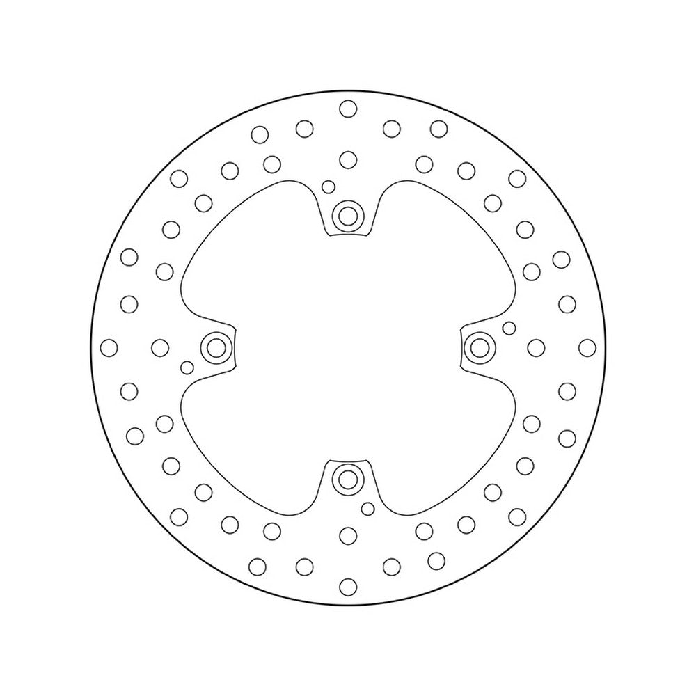 68B40792 Brembo Fixed Rear Brake Disc