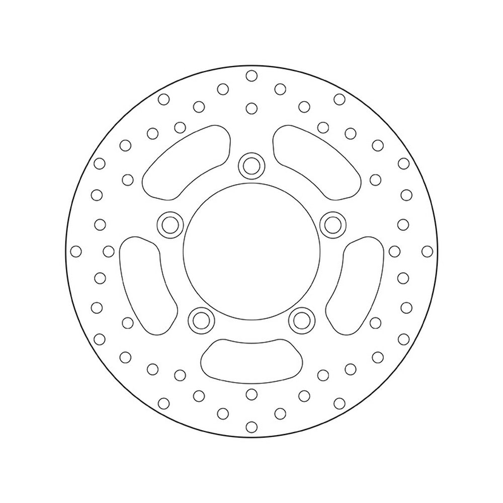 68B40795 Brembo Fixed Rear Brake Disc
