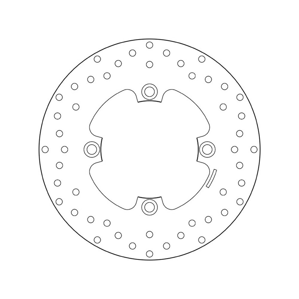 68B40797 Brembo Fixed Rear Brake Disc