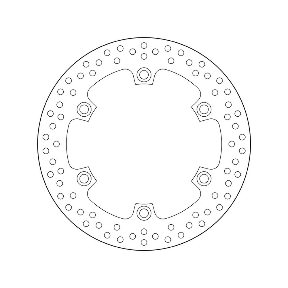 68B407A6 Brembo Fixed Rear Brake Disc