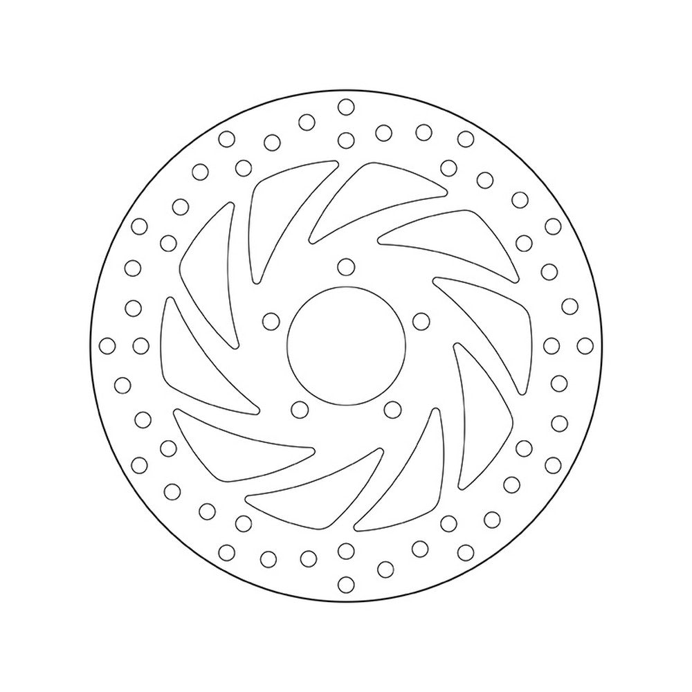 68B407B0 Brembo Fixed Front Brake Disc