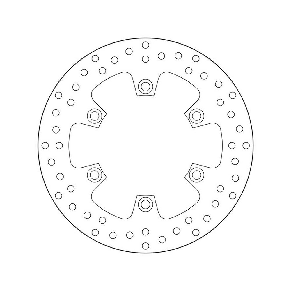 68B407B3 Brembo Fixed Front Brake Disc