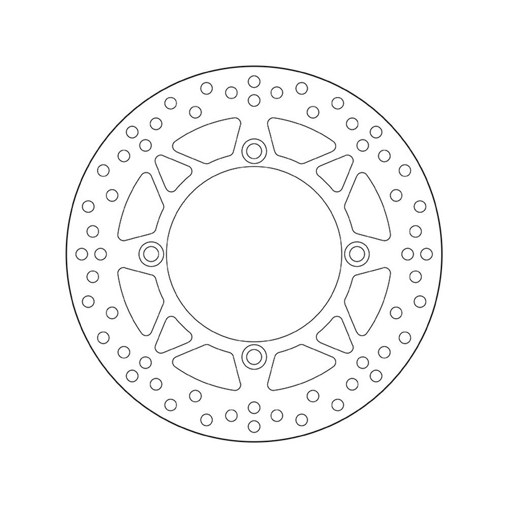 68B407B5 Brembo Fixed Front Brake Disc