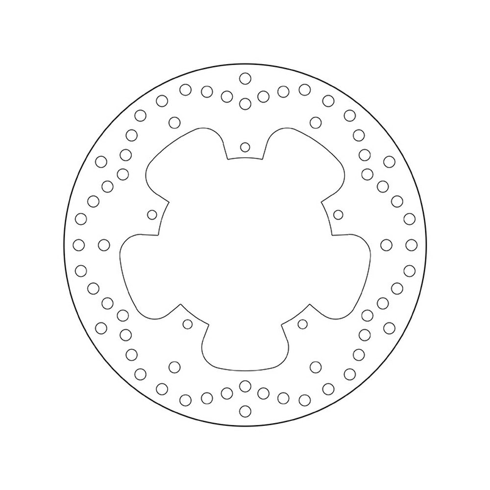 68B407B7 Brembo Fixed Front Brake Disc