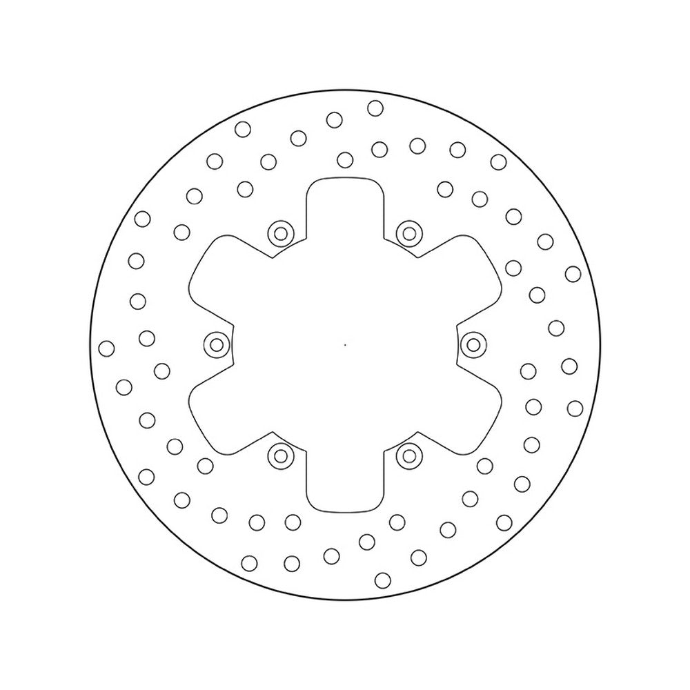 68B407C1 Brembo Fixed Front Brake Disc