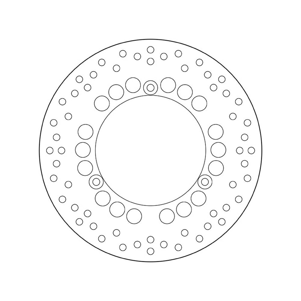 68B407C4 Brembo Fixed Rear Brake Disc