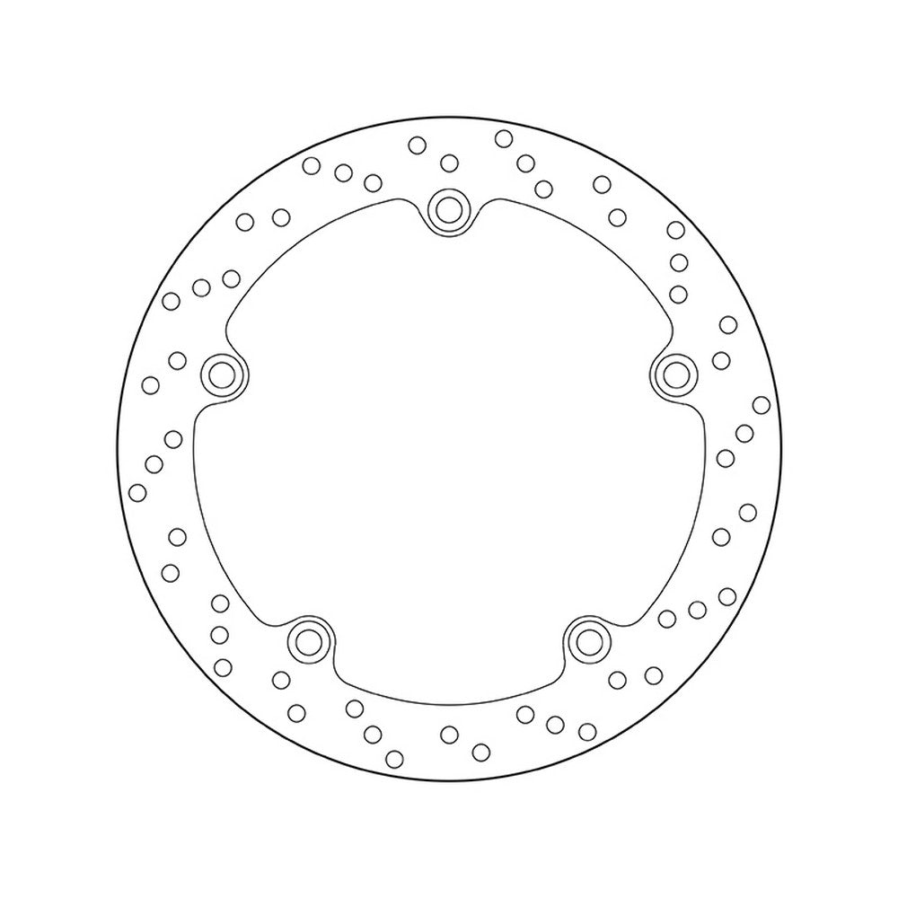 68B407C8 Brembo Fixed Rear Brake Disc
