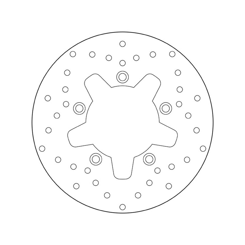 68B407E1 Brembo Fixed Front Brake Disc