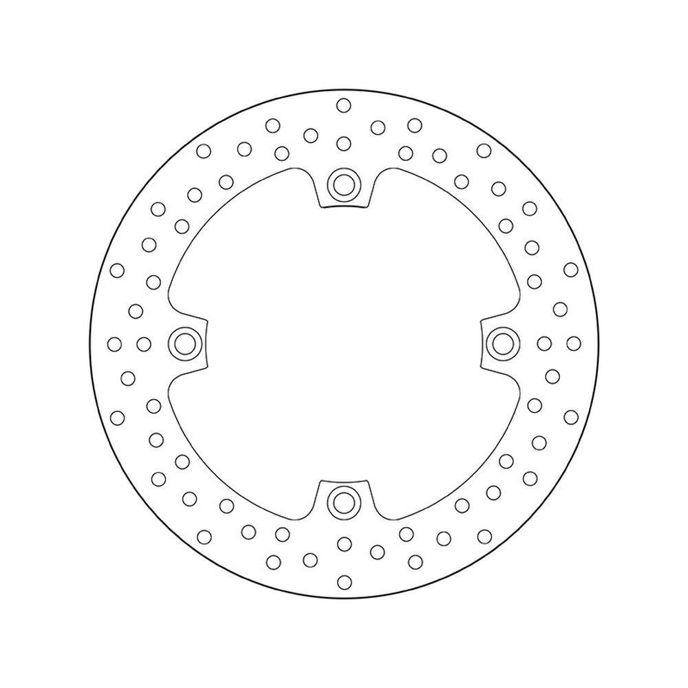 68B407E3 Brembo Fixed Rear Brake Disc
