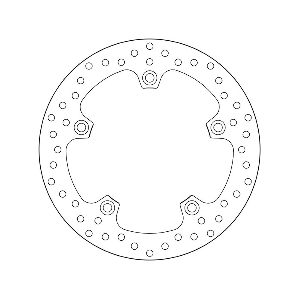 68B407G0 Brembo Fixed Rear Brake Disc