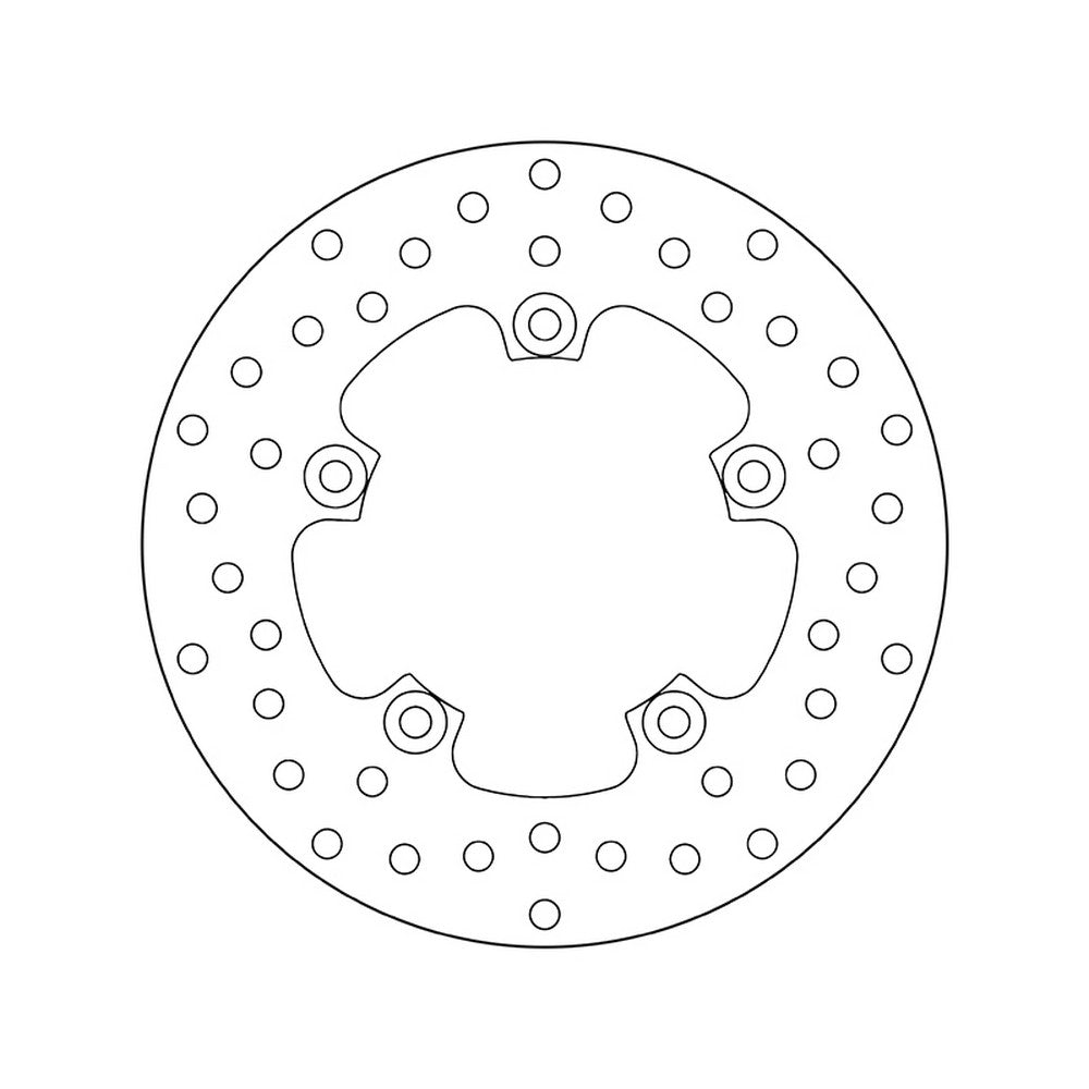 68B407G2 Brembo Fixed Rear Brake Disc