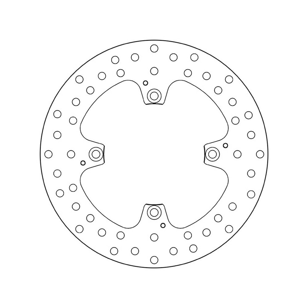 68B407H0 Brembo Fixed Rear Brake Disc