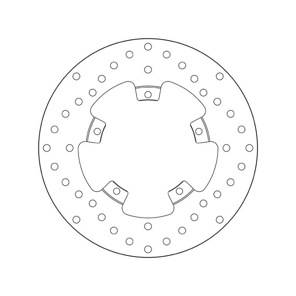 68B407L4 Brembo Fixed Front Brake Disc