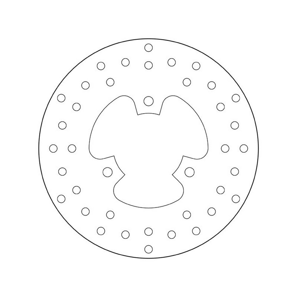 68B407L7 Brembo Fixed Front Brake Disc