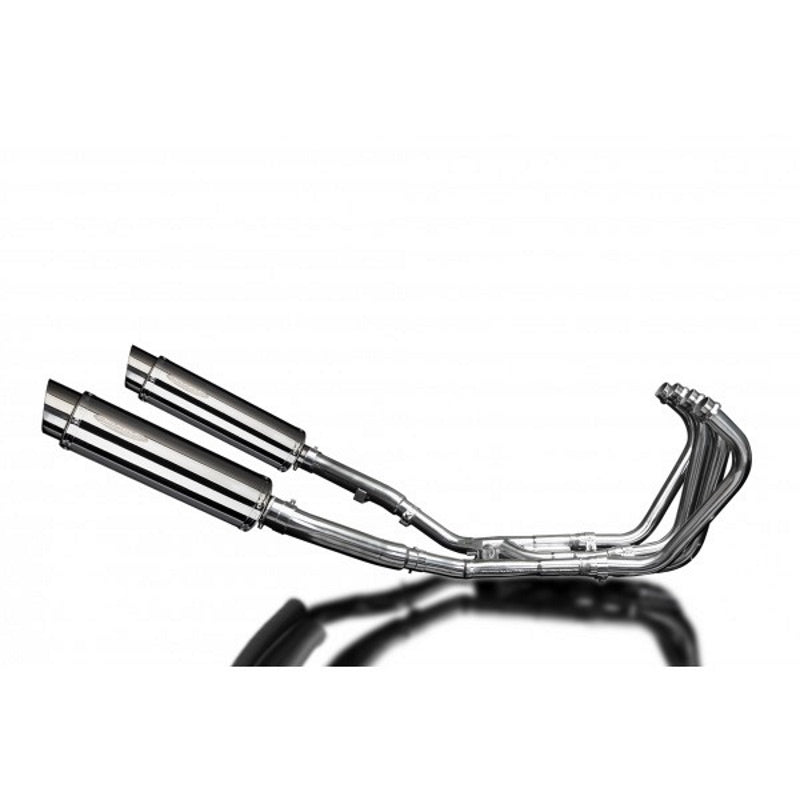 Yamaha XJ900S 95-03 4-2 Stainless Steel Full Exhaust System with Stainless Steel Cans