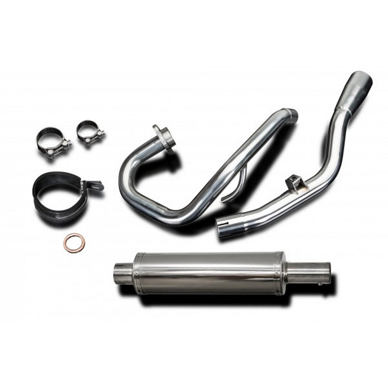 Yamaha WR125X 09-17 Stainless Steel Full Exhaust System with Stainless Steel Cans