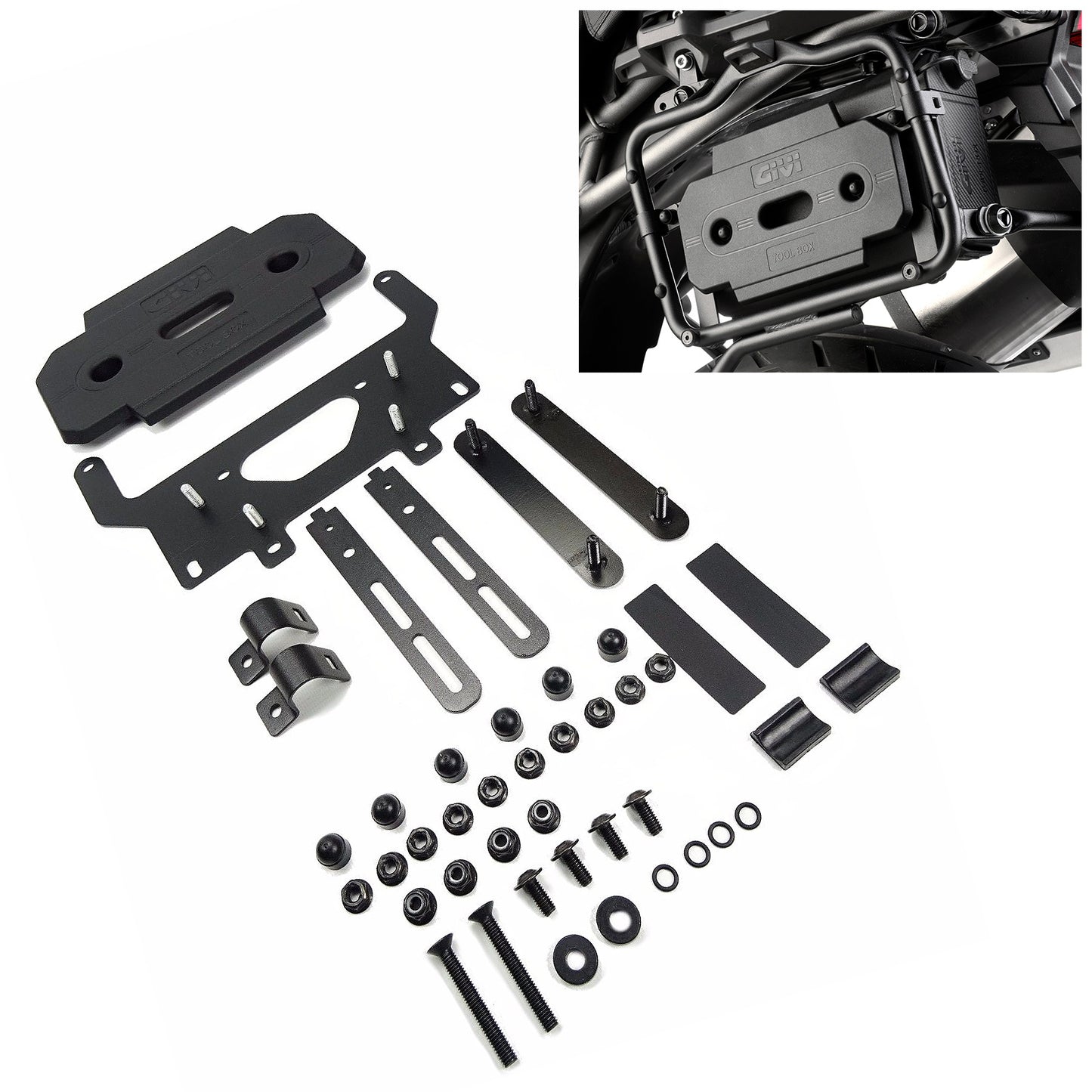 GIVI S250KIT Universal Fitting Kit to Fit / Install the GIVI S250 Tool Box
